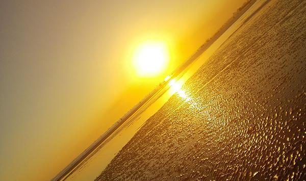عکس دریا شب بندرعباس
