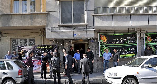 عکسهای مراسم درگذشت پدر حامد بهداد
