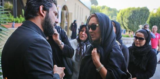 عکسهای مراسم درگذشت پدر حامد بهداد