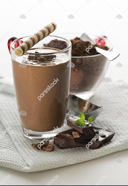 عکس شیر کاکائو خانگی