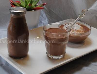 عکس شیر کاکائو خانگی