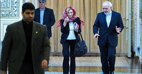 عکس زن ظریف وزیر امور خارجه