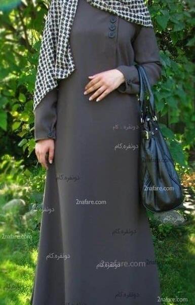 عکس مدل مانتو بلند چادری