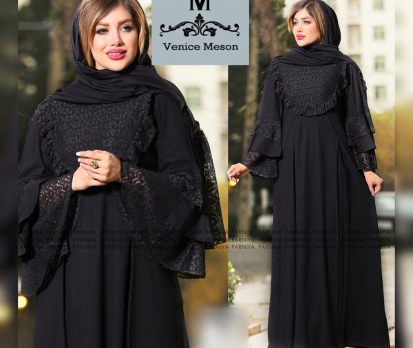 عکس مدل مانتو بلند چادری