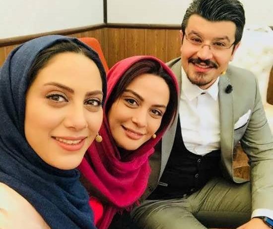 عکس پیمان طالبی و زنش