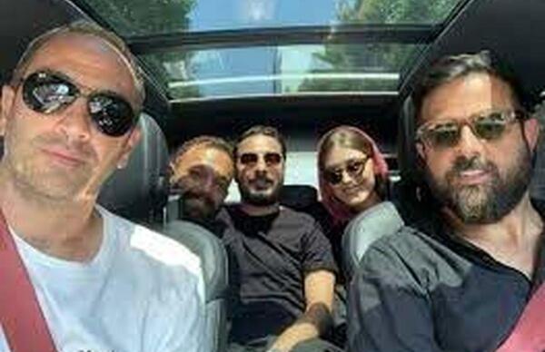 عکس فرشته حسینی و نوید محمدزاده