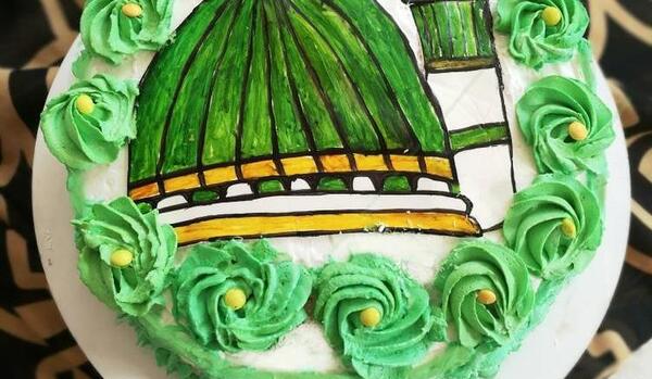 عکس کیک تولد حضرت رقیه