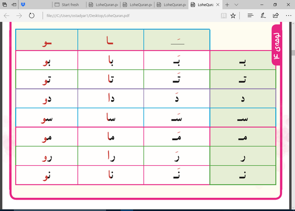 عکس لوح قران