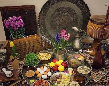 عکس هفت سین سنتی