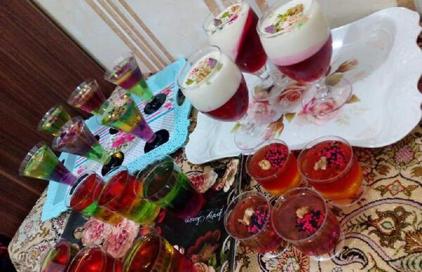 عکس ژله شب عید