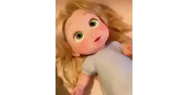 عکس بچگی راپونزل