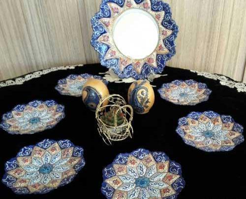 عکس هفت سین میناکاری شده