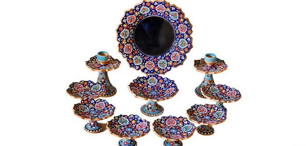 عکس هفت سین میناکاری شده