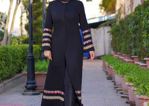 عکس مدل مانتو جدید با پارچه ضخیم