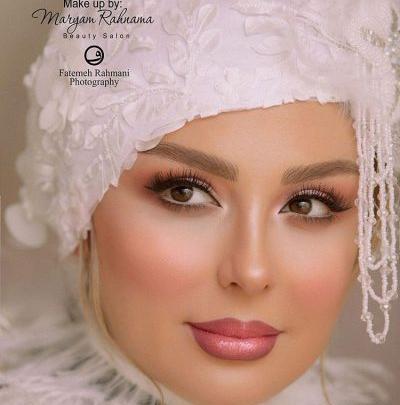 عکس مریم رهنما آرایشگر