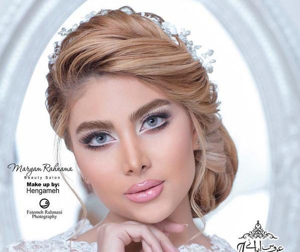 عکس مریم رهنما آرایشگر