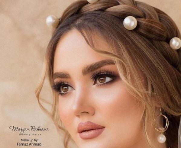 عکس مریم رهنما آرایشگر