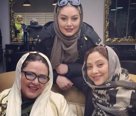 عکس مریم رهنما آرایشگر
