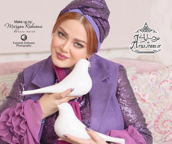 عکس مریم رهنما آرایشگر
