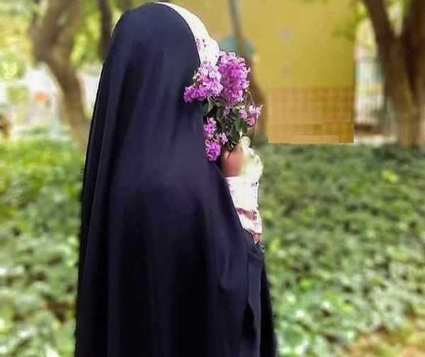 عکس یک دختر با حجاب برای پروفایل