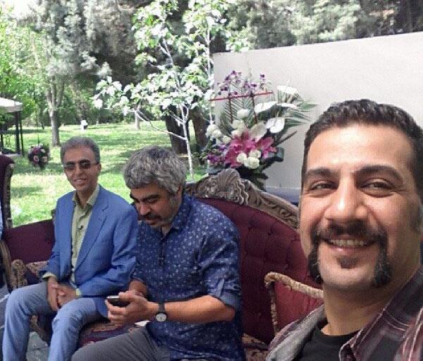 عکس محمد نادری و همسرش