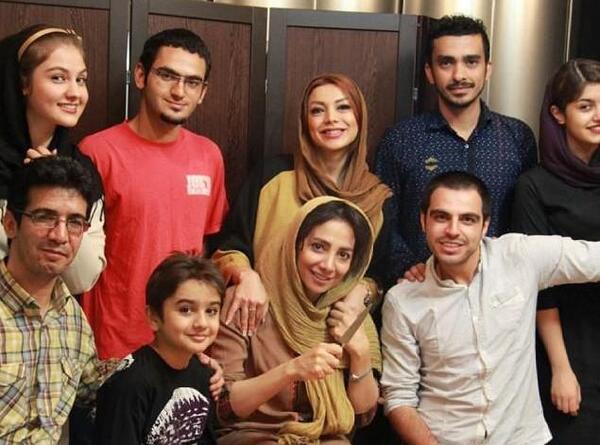 عکس محمد نادری و همسرش