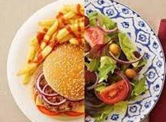 عکس غذا های سالم و ناسالم