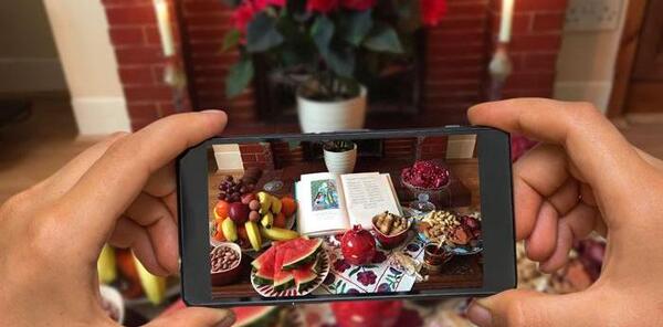 عکس ژست یلدایی