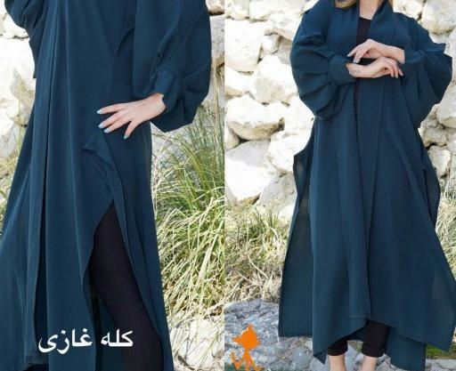 عکس مدل مانتو بلند کله غازی