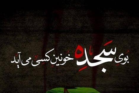 عکس شب قدر ضربت خوردن حضرت علی