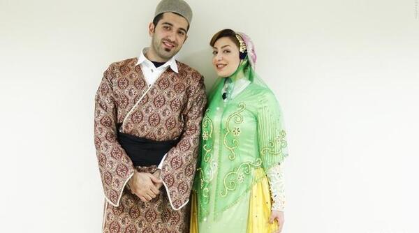 عکس عروس و داماد لر