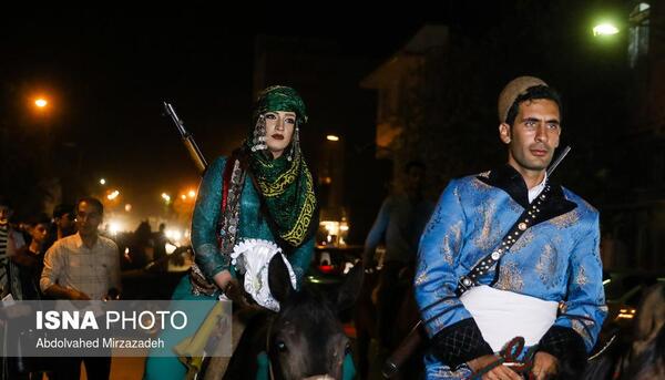 عکس عروس و داماد لر