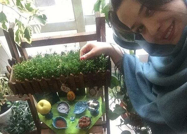 عکس تنهایی عید نوروز