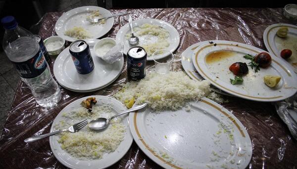 عکس غذا در رستوران