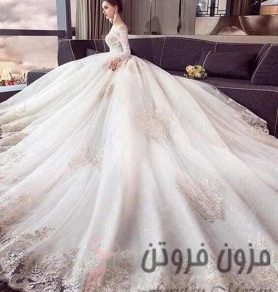 عکس لباس عروس پرنسسی پفی دخترانه