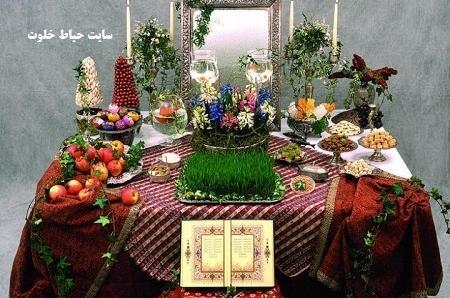 عکس ایده سفره هفت سین برای مدرسه