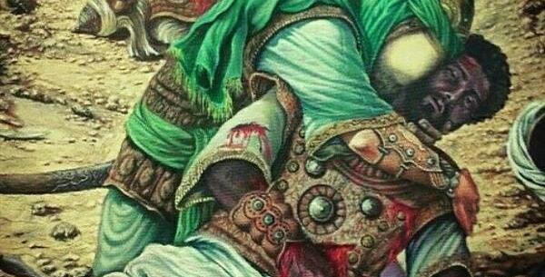 عکس امام حسین که شهید شد