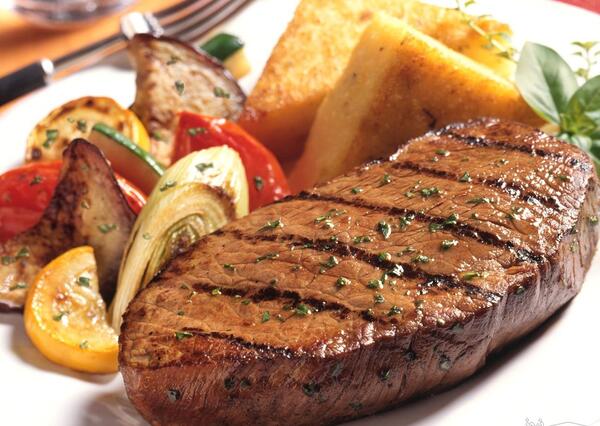 عکس غذا استیک