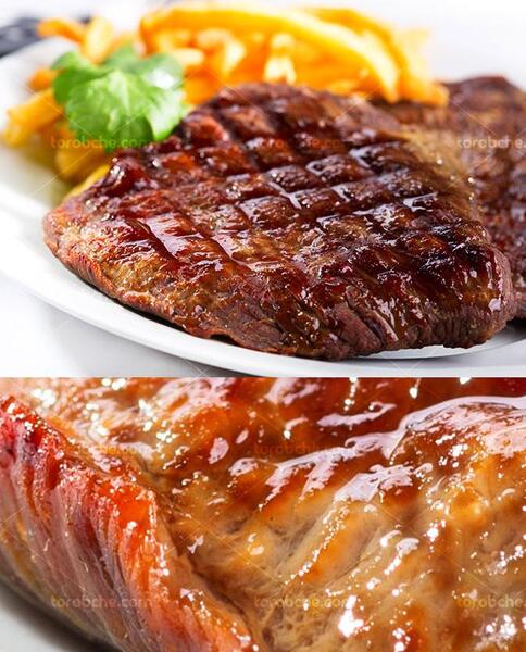 عکس غذا استیک