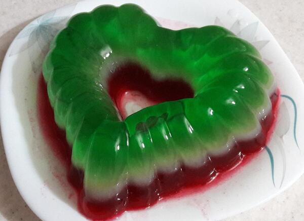 عکس ژله پرچمی