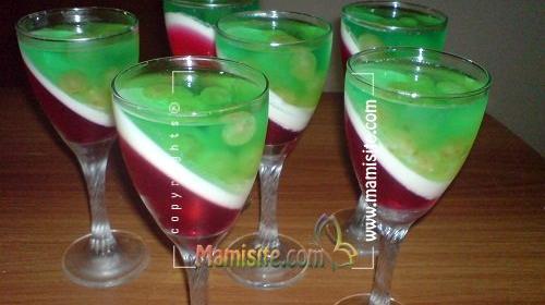 عکس ژله پرچمی