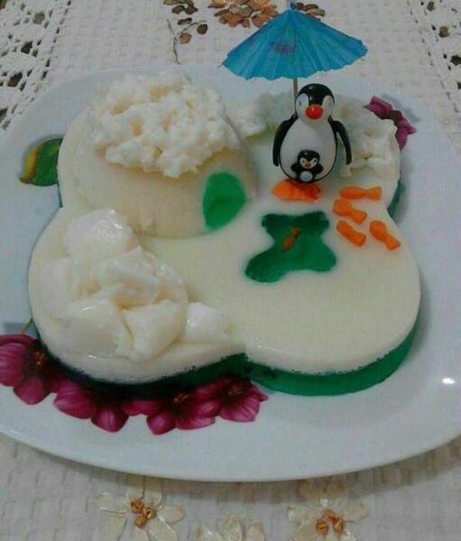 عکس ژله پرچمی