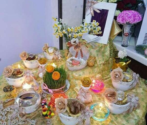 عکس سفره هفت سین امسال