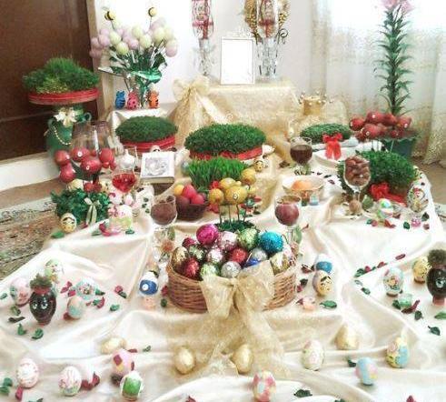 عکس سفره هفت سین امسال