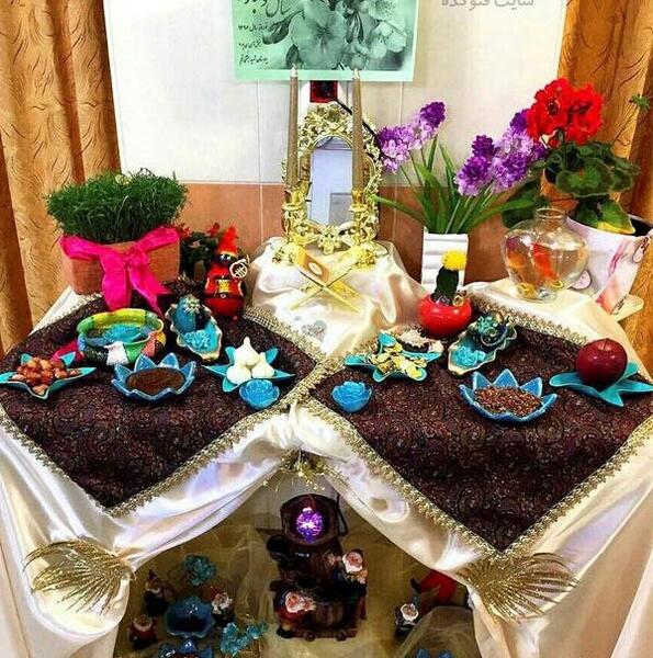عکس سفره هفت سین امسال