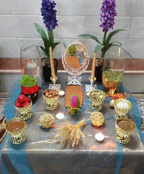 عکس سفره هفت سین امسال