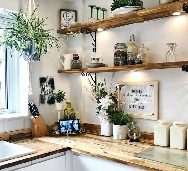 عکس ایده برای دیوار آشپزخانه
