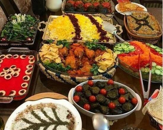عکس ایده غذا برای مهمان