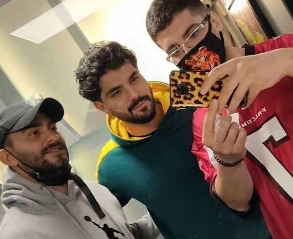 عکس سینا مهراد در باشگاه
