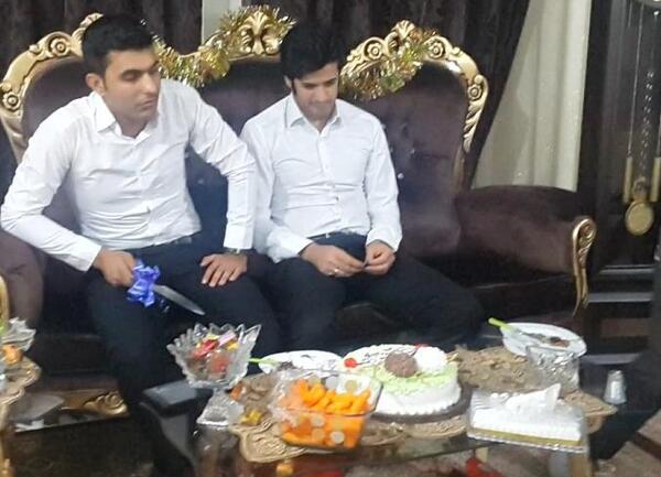 عکس محسن دولت وهمسرش